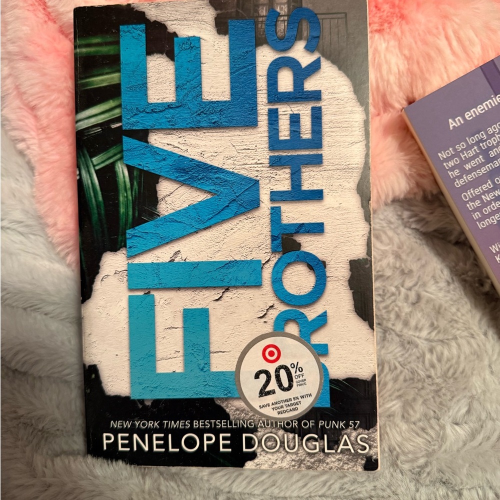 'Five Brothers' Book - Blue and White Cover